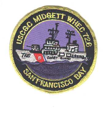USCGC MELLON Seattle Washington coat of arms 5.5" W3838 USCG Coast Guard patch