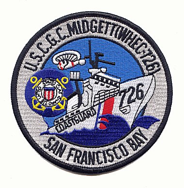 USCGC MELLON Seattle Washington coat of arms 5.5" W3838 USCG Coast Guard patch